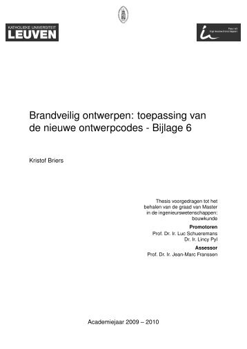 Brandveilig ontwerpen: toepassing van de nieuwe ... - Infosteel