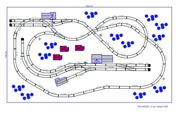 Plan 4A9320 (c) by nowara 1997 300 cm 175 cm 0 90 0 - marklin