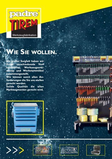 WIE SIE WOLLEN. - ToolVendor