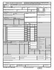 dd form 1351-2, mar 2008 travel voucher or subvoucher ... - US Navy