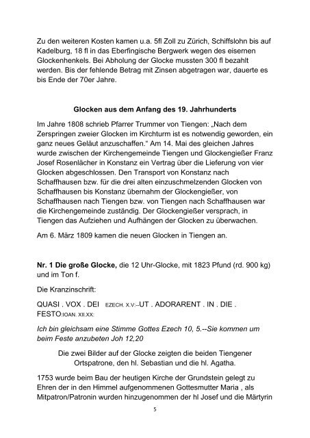 Der Ruf der Glocken Mai 2013 - Seelsorgeeinheit Tiengen ...