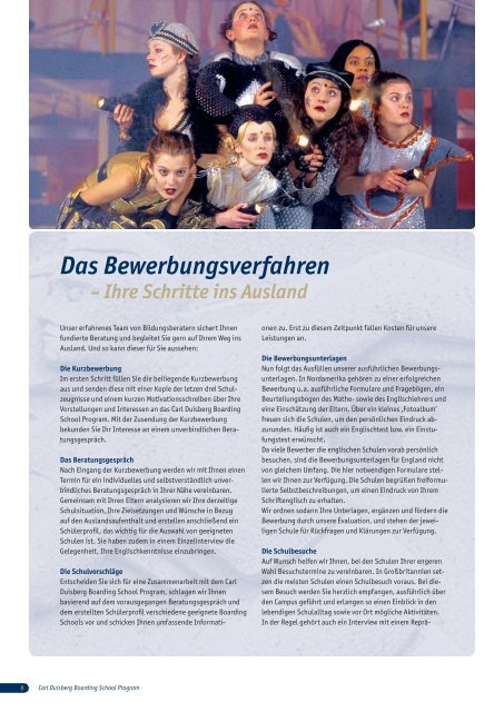 Boarding Schools -  Carl Duisberg Internate im Ausland