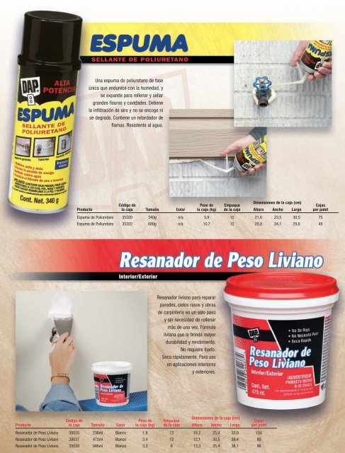 Latin and South American Product Guide - Dap