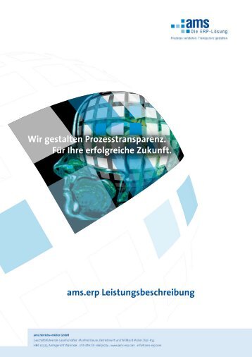 ams.erp Leistungsbeschreibung Wir gestalten ... - ERP-Selection