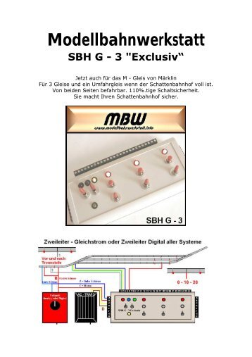 SBH G - 3 Exclusiv.wps - Modellbahnwerkstatt