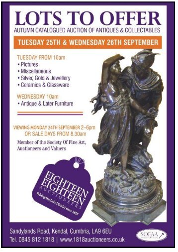 Download Catalogue (pdf) - 1818 Auctioneers
