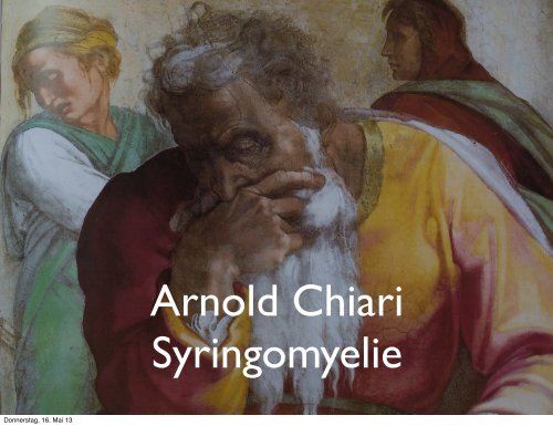 Syringomyelie / Arnold. Chiarie - drkohlhepp