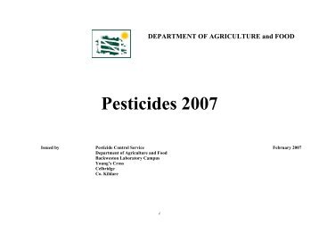 Full Book - Pesticide Control Service - Department of Agriculture