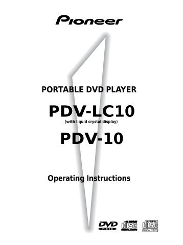 PORTABLE DVD PLAYER - Service.pioneer-eur.com - Pioneer