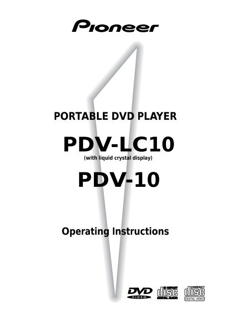 Portable Dvd Player Service Pioneer Eur Com Pioneer
