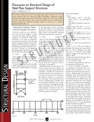 Discussion on Structural Design of Steel Pipe Support - Structure ...