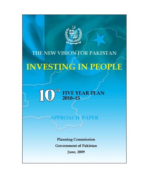 Approach Paper for 10th Five Year Plan 2010-15 - Planning ...