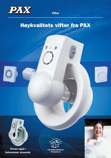 PAX vifte - Bad.no