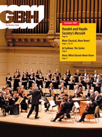 Handel and Haydn Society'sMessiah - WGBH