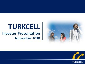 Turkcell 3Q2010 Final - Prepaid MVNO