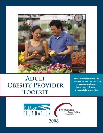 Download Adult Obesity Provider Toolkit - CMA Foundation