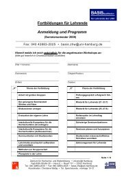 Fortbildungen fÃƒÂ¼r Lehrende Anmeldung und Programm - ZHW ...