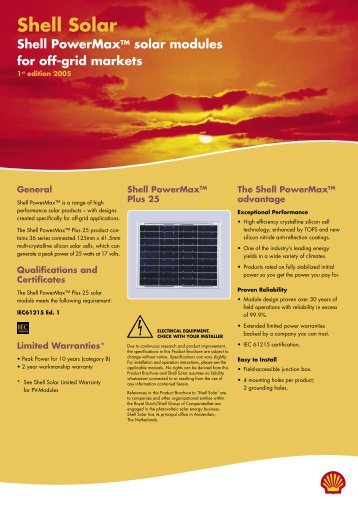 Shell Solar - Intekom