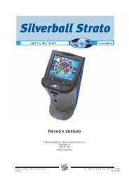 Manuál pro Silverball Strato - TAB