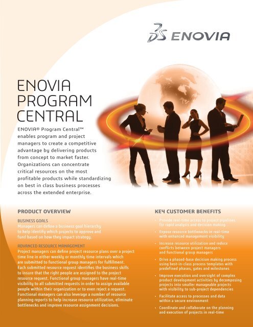Enovia Program ENOVIA PROGRAM CENTRAL