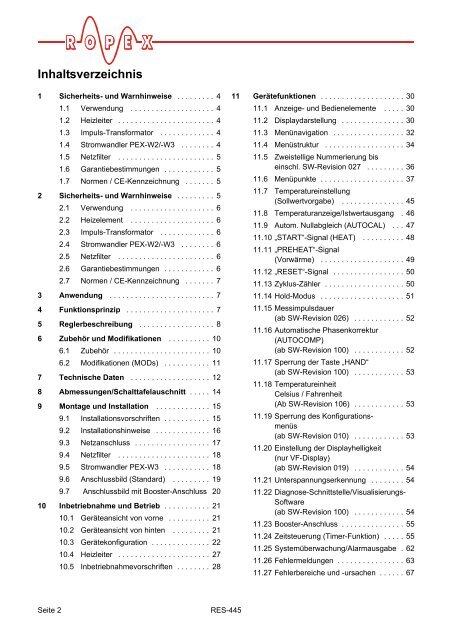 RES-445 - SchweiÃen thermoplastischer Kunststoffe insbesondere ...