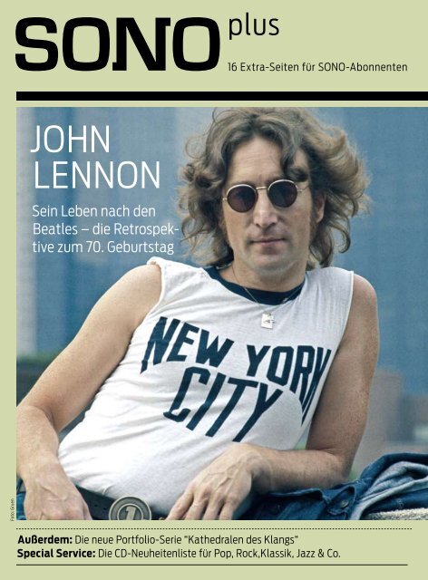 JOhN lENNON - Sono-Magazin