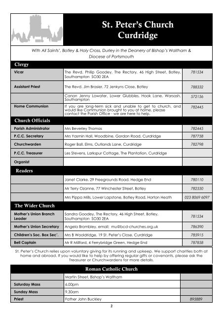 June 09 Curdridge Parish News - Hampshire County Council