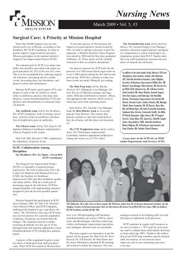 Nursing News - Mission Health