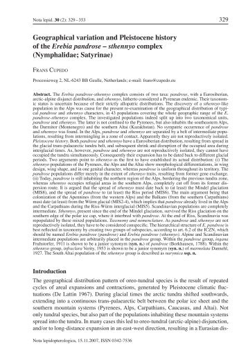 Erebia pandrose.pdf - Satyrinae of the Western Palearctic