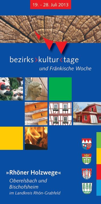 bezirks kultur tage - Landkreis RhÃ¶n-Grabfeld