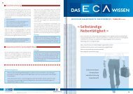 SelbststÃƒÂ¤ndige NebentÃƒÂ¤tigkeit - ECA Treuhand Partner