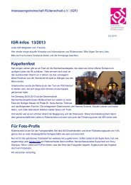 3/2013 am 2.5.13 - Interessengemeinschaft Rüttenscheid IGR