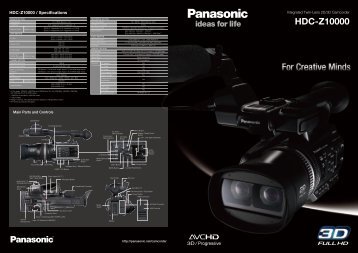 HDC-Z10000 - Panasonic