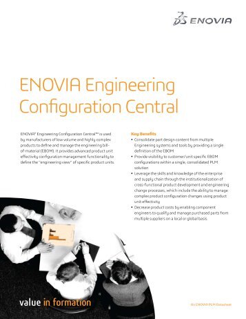 ENOVIA Engineering Configuration Central