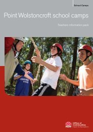 Teachers Information Pack Lake Ainsworth Nsw Sport And