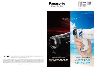 Camcorders - Panasonic