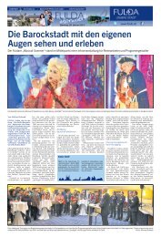 Stadtseiten - 5. Kalenderwoche - 28. Januar 2014 - in Fulda