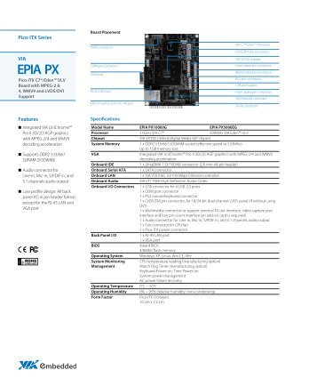 EPIA PX - MSC