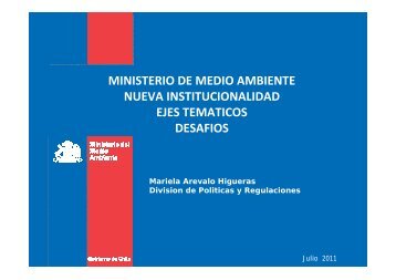 Ministerio del Medio Ambiente - cazalac