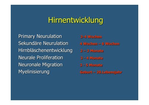 Prof. Dr. med. Burckhard Terwey Hirnfehlbildungen und mehr!