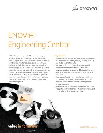 ENOVIA Engineering Central