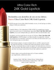Ultra Color Rich 24K Gold Lipstick - Avon