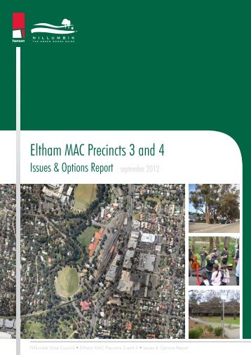 Eltham MAC Precincts 3 and 4 - Nillumbik Shire Council