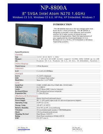 ivc windows 7