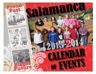 13-14 Calendar - Salamanca City School