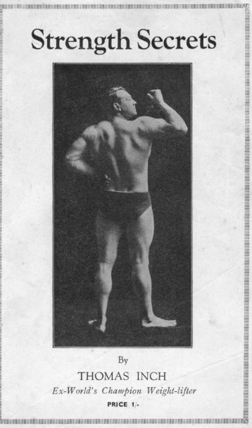 Strength Secrets - Eugen Sandow & The Golden Age of Iron Men