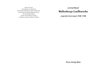 Wallenbergs Laufbursche - Picus Verlag