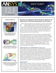 ANSYS FLUENT Brochure