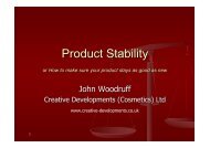 Cosmetic Product Stability.pdf - Creative Developments