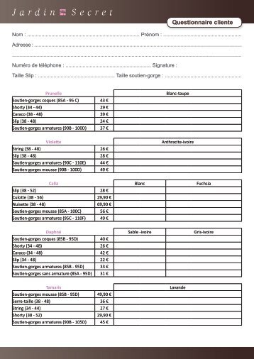 Questionnaire cliente - Akeo
